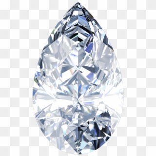Diamond Pear-shape Or Tear Drop Cut South Bay Gold - Diamond Clipart