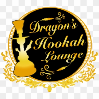 Dragons Hookah Lounge Logo - Calligraphy Clipart