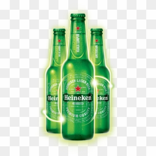 Heineken Bottles - Heineken Png Clipart
