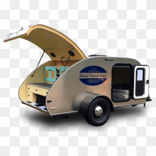 Custom Teardrop Camping Trailers Built In Portland, Clipart