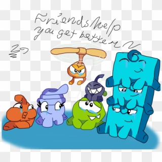 Om Nom And Friends Clipart