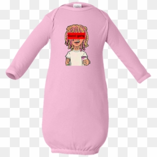 Lil Pump Gucci Gang Infant Layette T-shirts - Layette Clipart