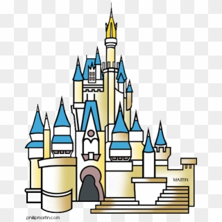 House Clipart Cinderella - Disney Cinderella Castle Clipart - Png Download