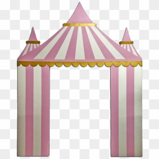 Child Circus Tent - Pink Circus Tent Clipart