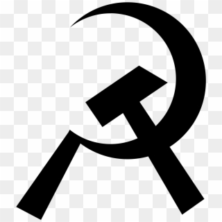 Communist Symbol Black And White Clipart