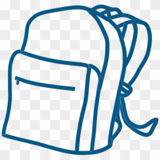 Backpack - Transparent Background Backpack Clipart - Png Download
