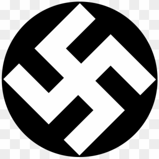 Swastika In A Circle Clipart