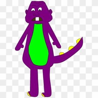I Bepis Aen Then Thios - Barney The Dinosaur Transparent Background Clipart