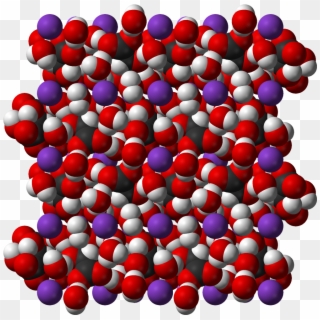 Potassium Sodium Tartrate Tetrahydrate Xtal 3d Sf - Crystal Lattice For Sodium Carbonate Clipart