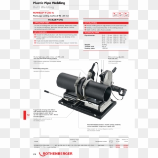 Page Preview - Rothenberger Roweld P250 Clipart