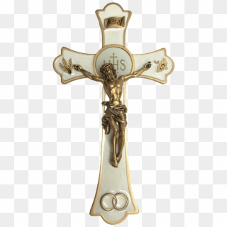 Holy Mass Wedding Crucifix Cross With Papal Blessing - Crucifix Clipart