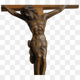19 Crucifix Svg Transparent Download Wooden Cross Huge - Jesus Cross Transparent Background Clipart