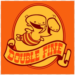Double Fine Logo Clipart