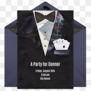 This Free "casino Night" Party Invitation Design Is - Triangle Clipart
