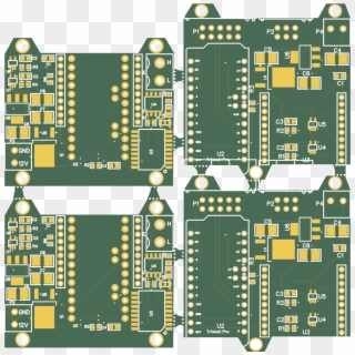 2$ Pcbs And Gerber Merging - Electronics Clipart