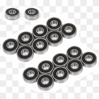 Precision 608-2rs Bearings, Double Shielded For Skateboards, - Tool Clipart