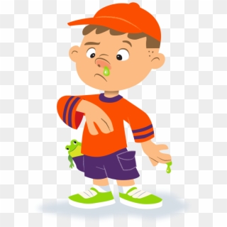 Boy Oh Boy, What A Boy Scotty Is A Rough & Tumble Little - Dont Pick Your Nose Cartoon Clipart