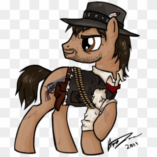 My Little Pony - Furry Red Dead Redemption Clipart