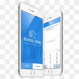 School Star Mgm App - Smartphone Clipart