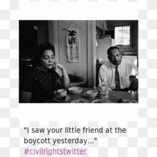 Bae, Civil Rights Twitter, And Coretta Scott King - Coretta Scott King Meme Clipart