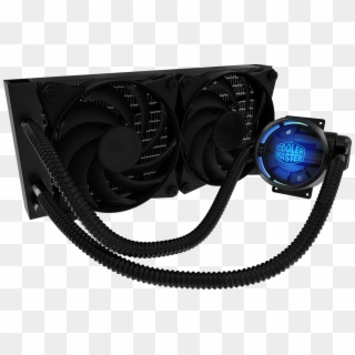 Cooler Master Masterliquid Pro 240mm All In One Liquid - Cooler Master Liquid Pro 240 Clipart