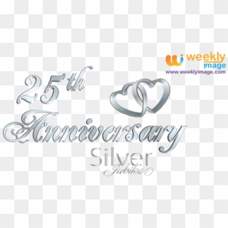 Lawson Marriage Fellowship - 25 Wedding Anniversary Png Clipart
