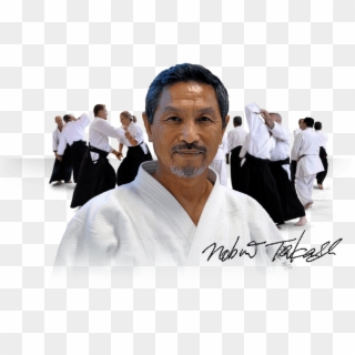 Takase Sensei - New Zealand Aikido Clipart