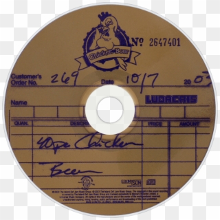 Ludacris Chicken N Beer Cd Disc Image - Ludacris Chicken & Beer Clipart