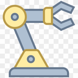 Vector Robotics Factory - Robotic Arm Icon Png Clipart