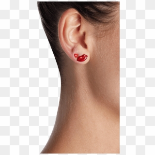 Tiny Heart Single Stud Earring Alison Lou - Earrings Clipart