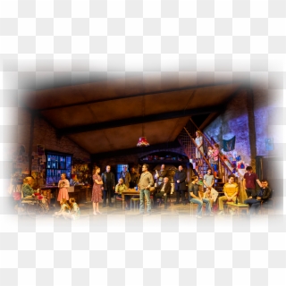 Cast - Ferryman Broadway Set Clipart