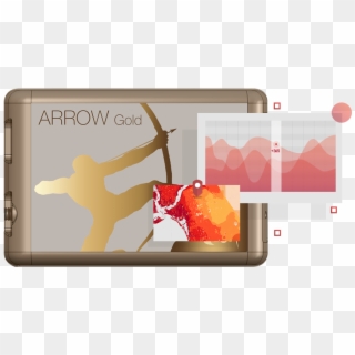 Eos Designs And Manufactures The Arrow Series™ Gnss - Eos Arrow Gold Clipart