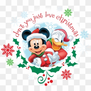 Disney Wallpaper For Iphones Christmas Clipart , Png - Mickey Countdown To Christmas Transparent Png