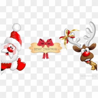 Christmas Holidays - Funny Merry Christmas Logo Clipart