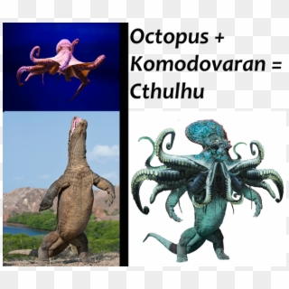Octo Komodo - Octopus Clipart