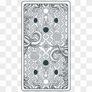 Image - Tarot Card Deck Back Clipart