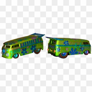 Hippie Microbus - Van Clipart