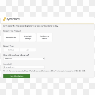 If You're Approved, Synchrony Deposits Money From The - Synchrony Financial Clipart