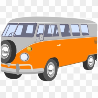 Volkswagen Clipart Hippy Van - V For Van Clipart - Png Download