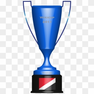 Wikicup Trophy Fourth Place - Blue Trophy Cup Clipart