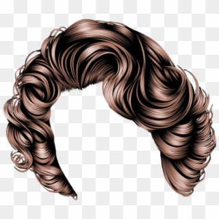 Tubes De Pelucas Png - Curly Hair No Background Clipart