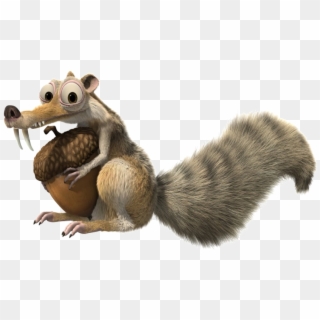 Ice Age Squirrel Png - Ice Age Scrat Png Clipart