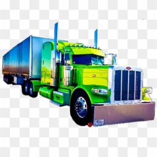 #trailer #trailero #truck #trucking #verde #kenworth Clipart