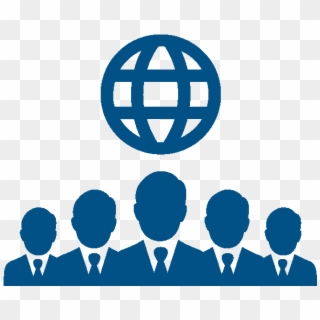 Png Commercial - Global Team Icon Free Clipart