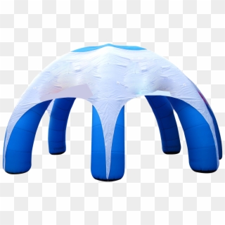 White Inflatable Spider Tent - Inflatable Clipart