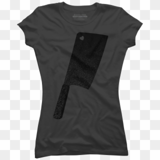 Meat Cleaver Of Love Womens T Shirt - T-shirt Clipart