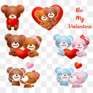De San Valentín - Happy Teddy Day 2019 Clipart