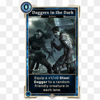 Tesl Daggersdark - Elder Scrolls Legends Dark Brotherhood Clipart