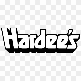 Hardee's Logo Black And White - Hardee's Clipart