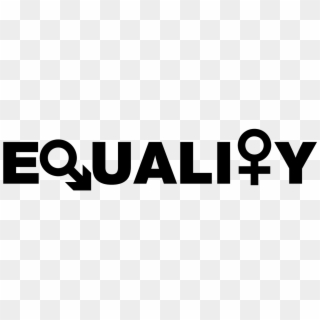 Equality - Gender Equality Font Clipart